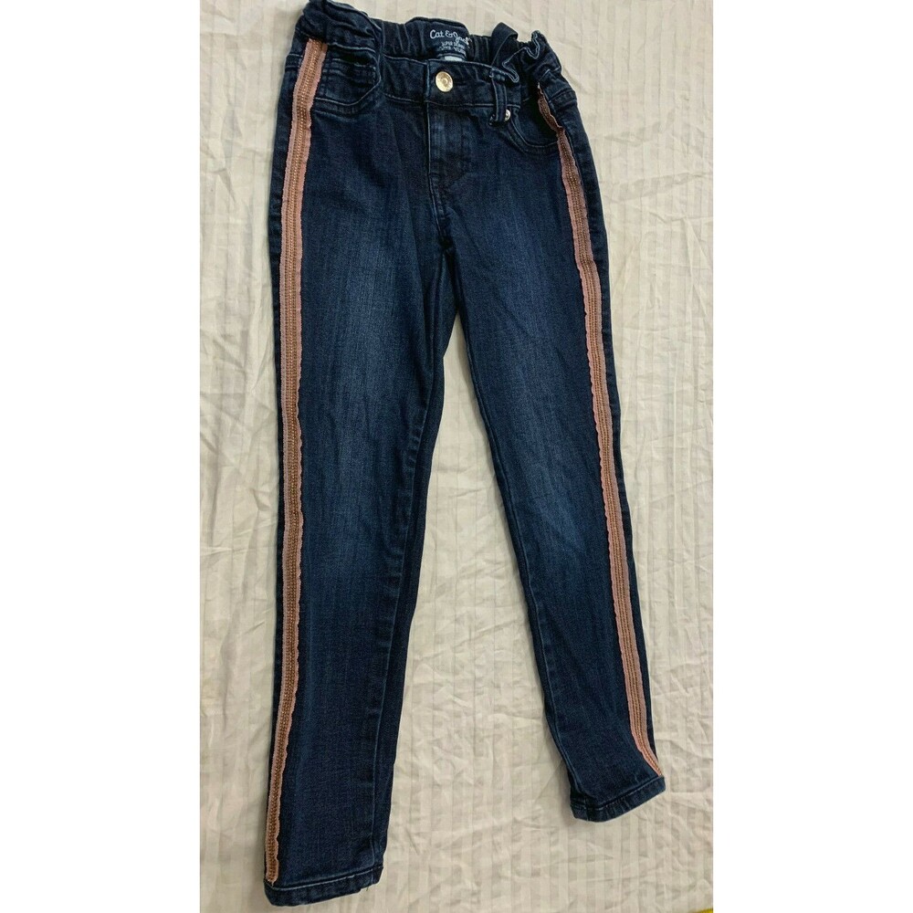 CAT JACK GIRLS SUPER SKINNY STRETCH JEANS SIZE 7